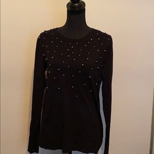 Black pearl sweater
